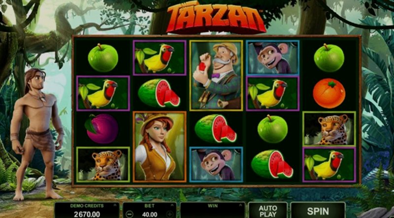 Играть Tarzan от Microgaming в казино 1Win