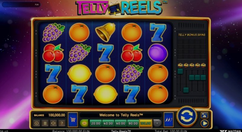 Играть Telly Reels от Wazdan в казино 1Win