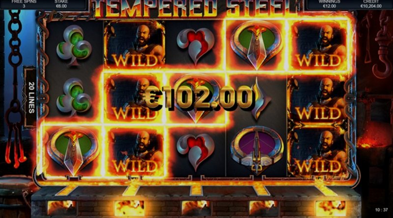 Играть Tempered Steel от Yggdrasil в казино 1Win