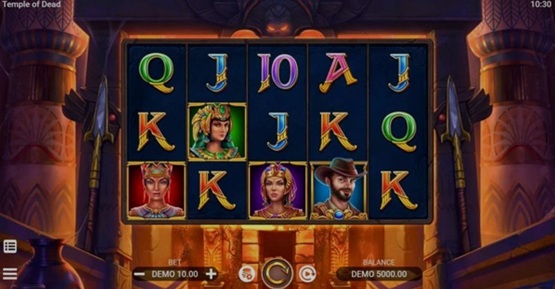 Играть Temple Of Dead от Evoplay в казино 1Win