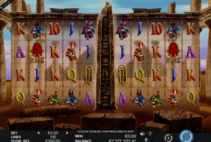 Играть Temple of Luxor от Games Global в казино 1Win