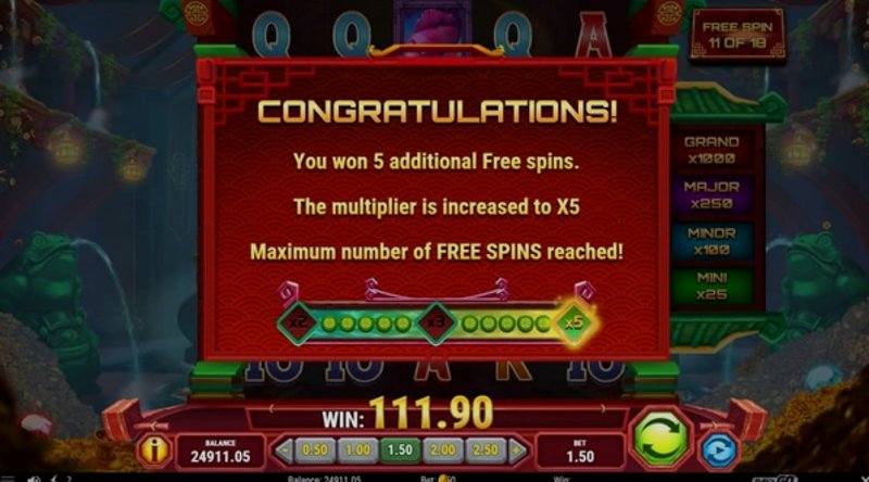 Играть Temple of Prosperity от Playn Go в казино 1Win