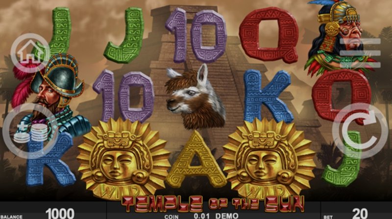 Играть Temple Of The Sun от Spinthon в казино 1Win