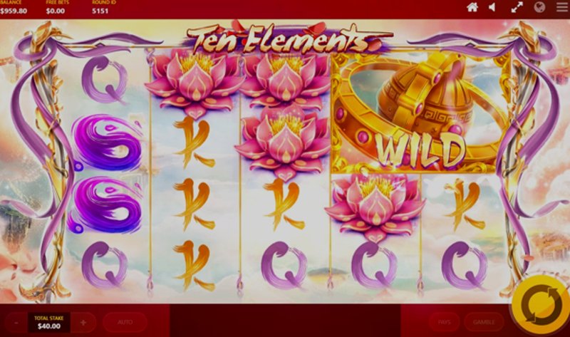 Играть Ten Elements от Red Tiger в казино 1Win