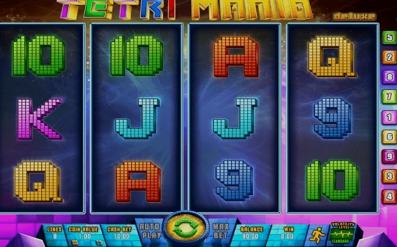 Играть Tetri Mania Deluxe от Wazdan в казино 1Win