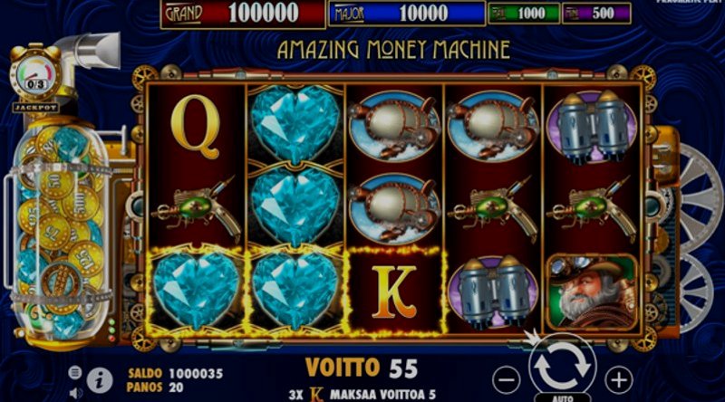 Играть Amazing Money Machine от Pragmatic в казино 1Win