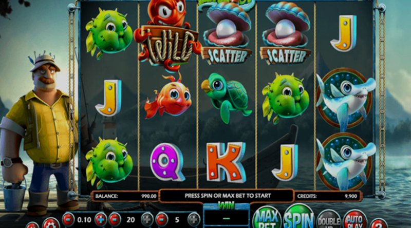 Играть The Angler от Betsoft в казино 1Win