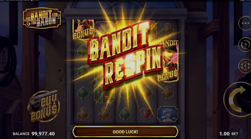 Играть The Bandit and the Baron от Games Global в казино 1Win