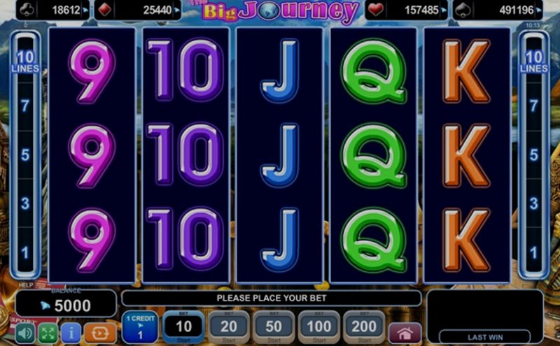 Играть The Big Journey от Amusnet Interactive в казино 1Win