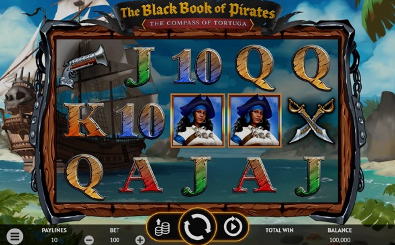 Играть The Black Book of Pirates от Apparat в казино 1Win