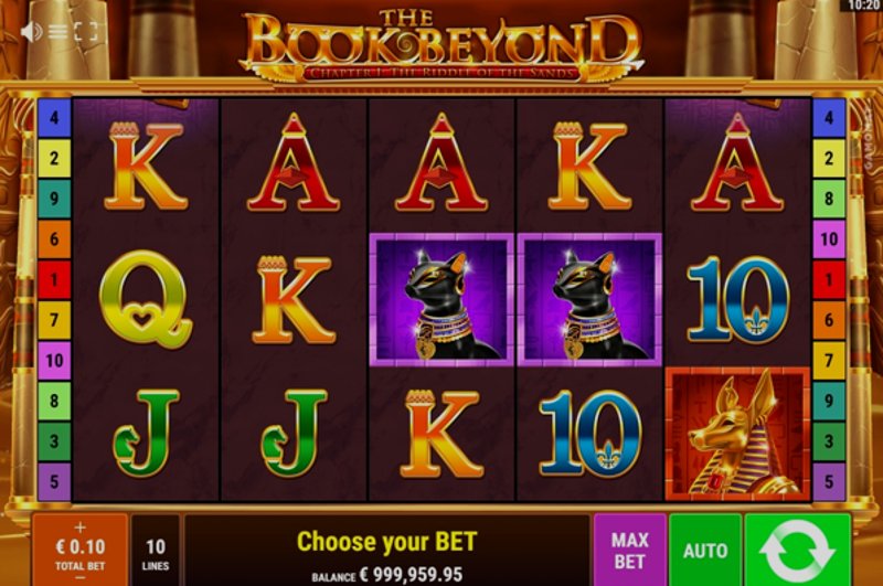 Играть The Book Beyond от Gamomat в казино 1Win