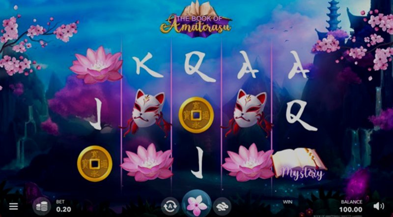Играть Book of Amaterasu от Mascot Gaming в казино 1Win