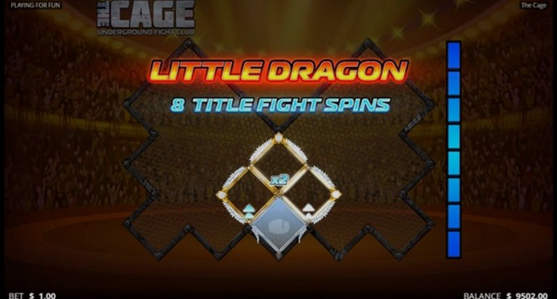 Играть The Cage от No Limit City в казино 1Win
