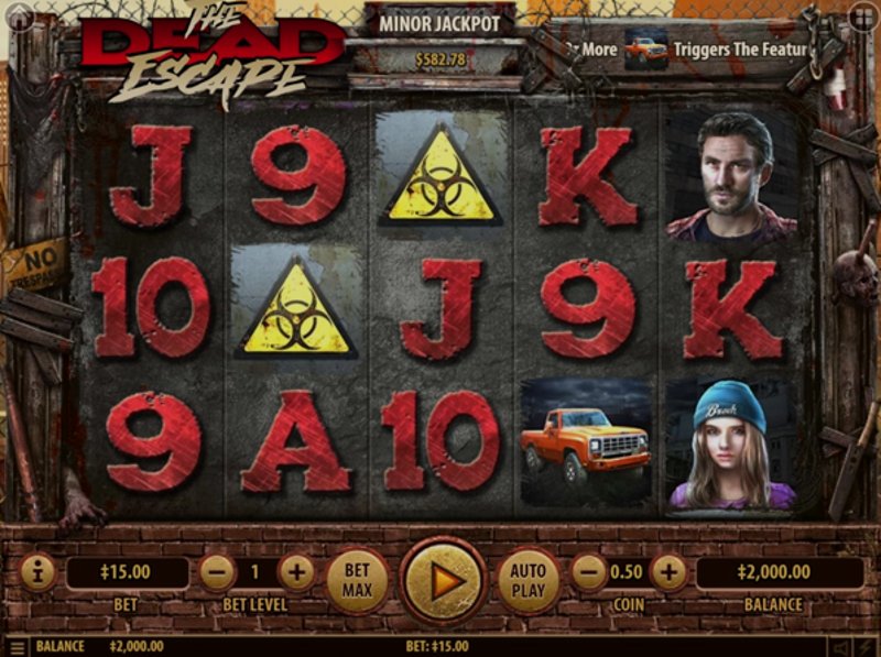 Играть The Dead Escape от Habanero в казино 1Win