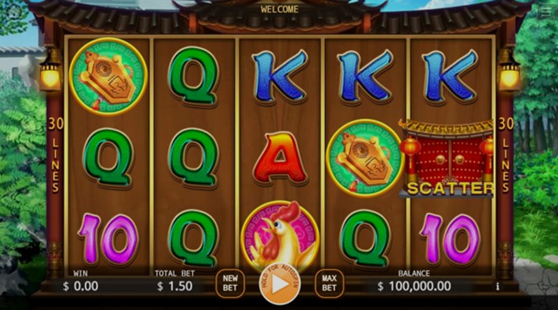 Играть The Door Gods от Kagaming в казино 1Win