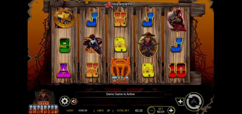 Играть The Enforcer от Ainsworthgame в казино 1Win