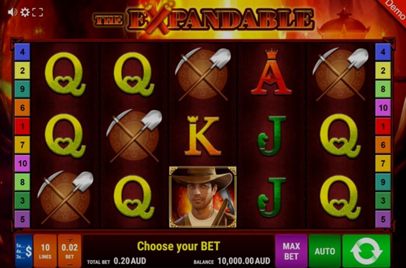 Играть The Expandable от Gamomat в казино 1Win