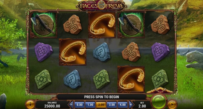 Играть The Faces of Freya от Playn Go в казино 1Win