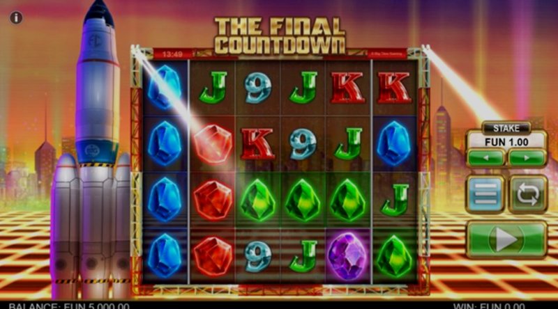 Играть The Final Countdown от Big Time Gaming в казино 1Win