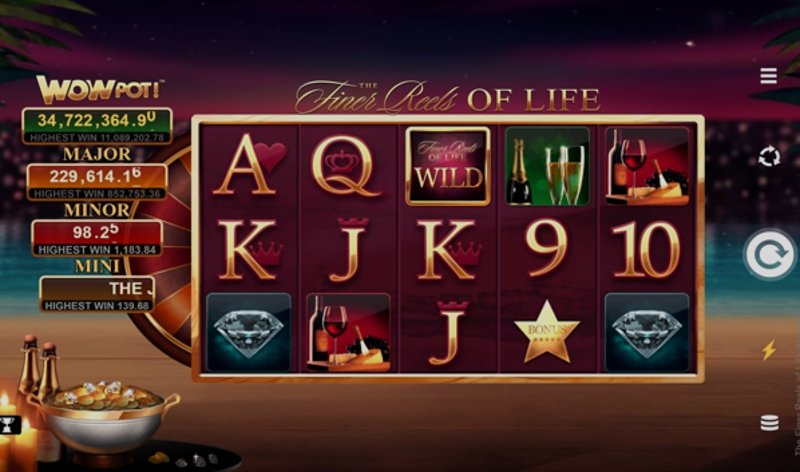 Играть The Finer Reels of Life WOWPOT от Games Global в казино 1Win