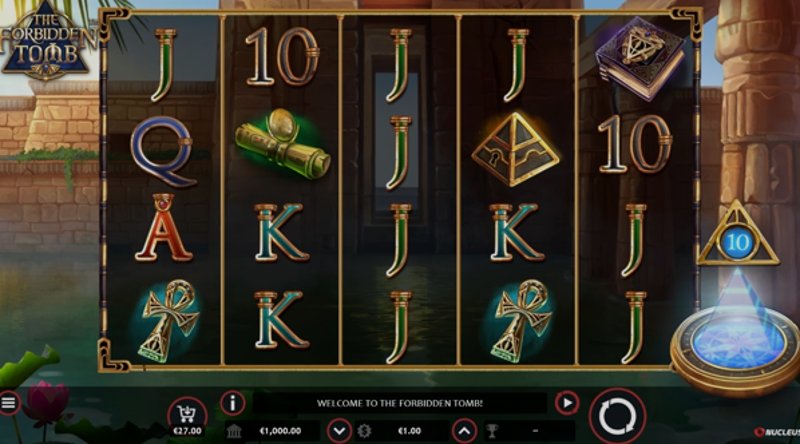 Играть The Forbidden Tomb от Nucleus Gaming в казино 1Win