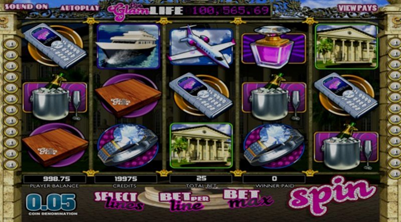 Играть The Glam Life от Betsoft в казино 1Win