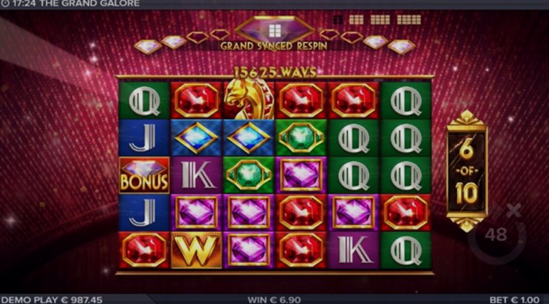 Играть The Grand Galore от Elk в казино 1Win