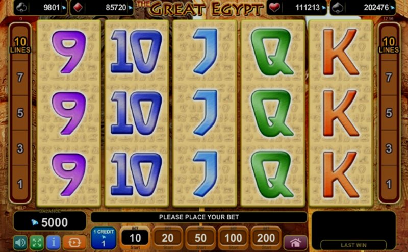 Играть The Great Egypt от Amusnet Interactive в казино 1Win