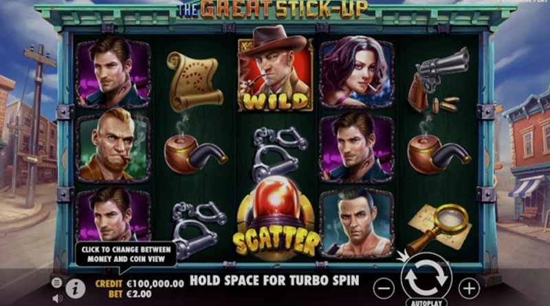 Играть The Great Stick-up от Pragmatic в казино 1Win