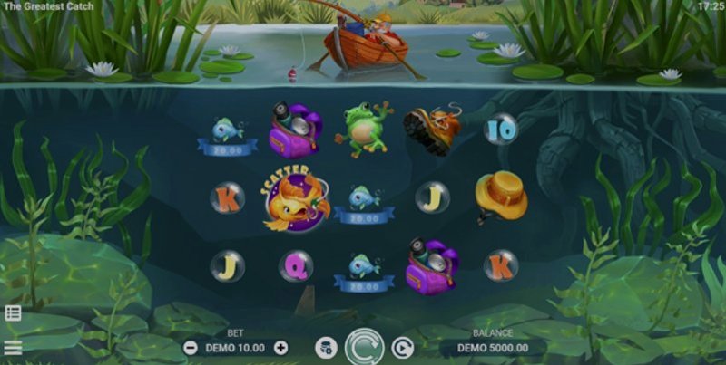 Играть The Greatest Catch от Evoplay в казино 1Win