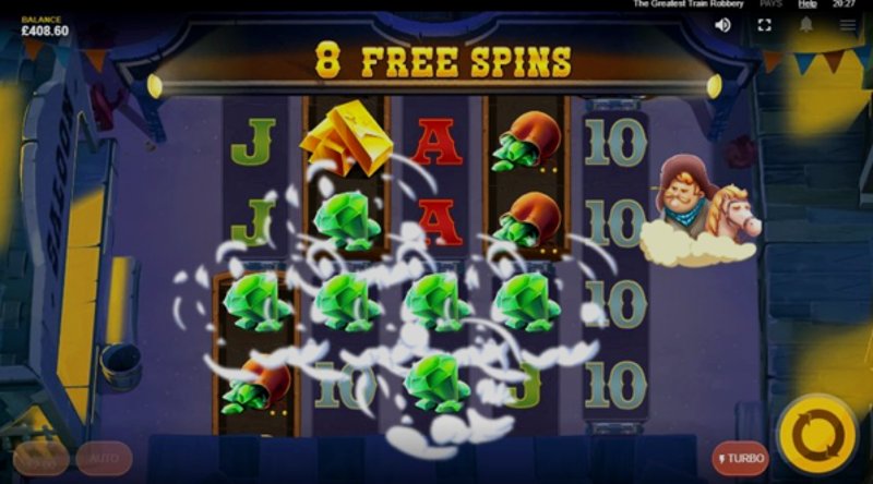 Играть The Greatest Train Robbery от Red Tiger в казино 1Win