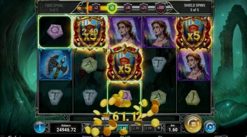 Играть The Green Knight от Playn Go в казино 1Win