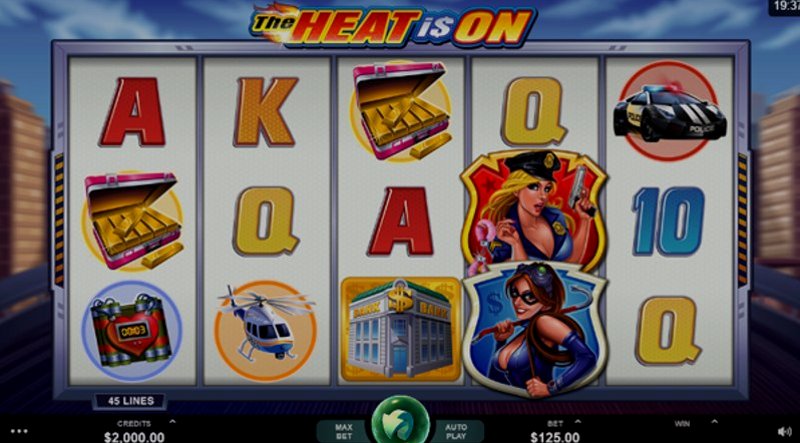 Играть The Heat Is On от Microgaming в казино 1Win