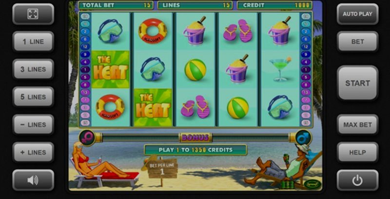Играть The Heat от Igrosoft в казино 1Win