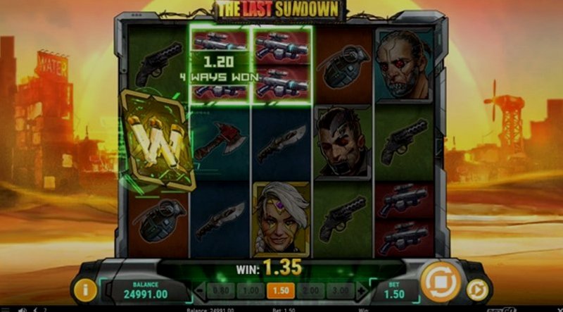 Играть The Last Sundown от Playn Go в казино 1Win