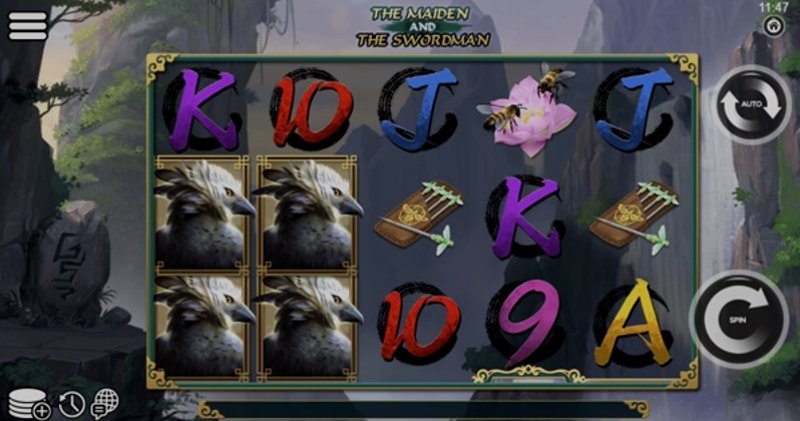 Играть The Maiden and the Swordman от Onetouch в казино 1Win