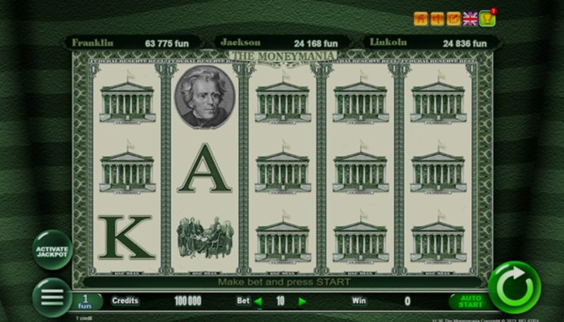 Играть The Moneymania от Belatra в казино 1Win