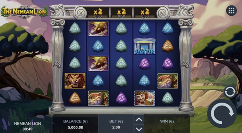 Играть The Nemean Lion от Bluehorn в казино 1Win