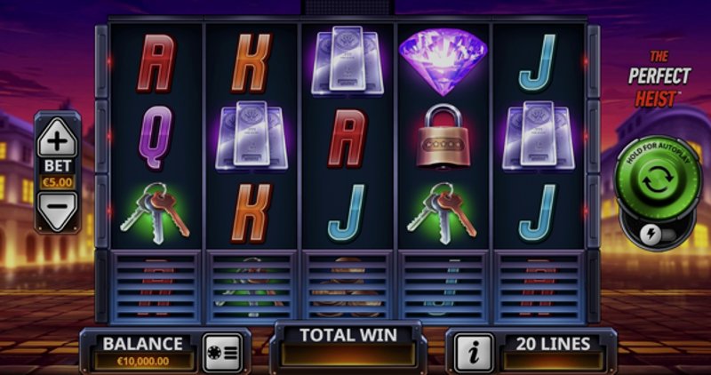 Играть The Perfect Heist от Playtech в казино 1Win