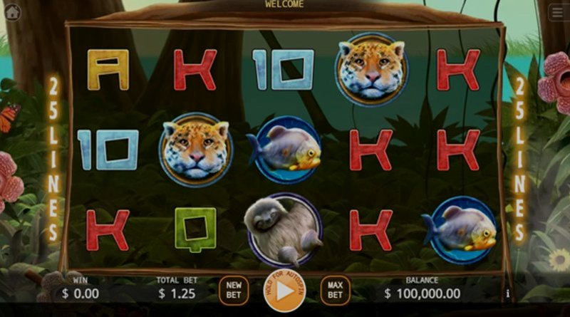 Играть Primeval Rainforest от Kagaming в казино 1Win