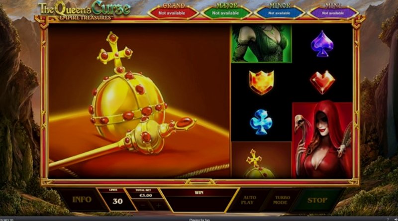 Играть The Queens Curse Empire Treasures от Playtech в казино 1Win