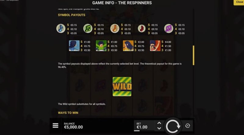 Играть The Respinners от Hacksaw в казино 1Win