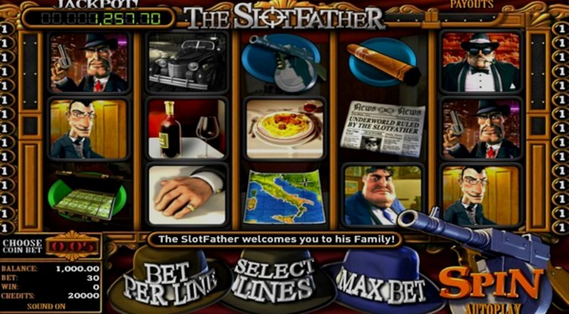Играть The Slotfather от Betsoft в казино 1Win