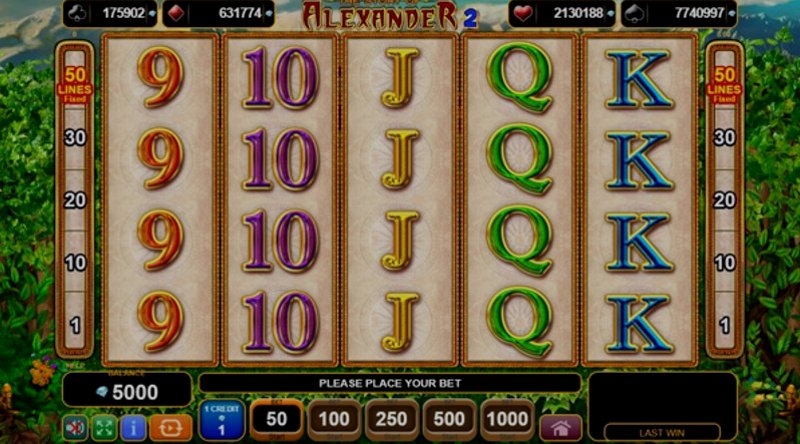 Играть The Story of Alexander 2 от Amusnet Interactive в казино 1Win