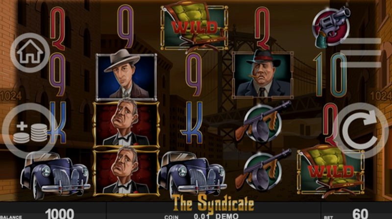 Играть The Syndicate от Spinthon в казино 1Win