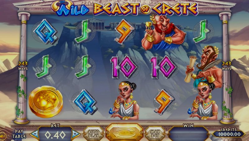 Играть The Wild Beast of Crete от Groove в казино 1Win