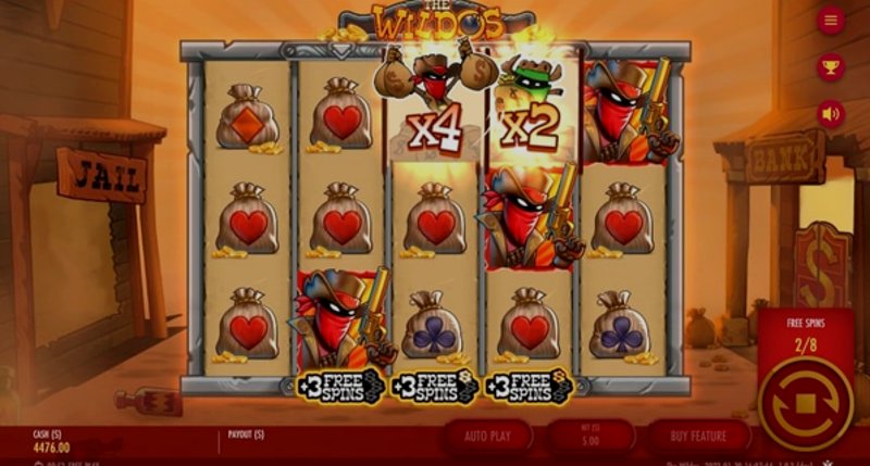 Играть The Wildos от Thunderkick в казино 1Win