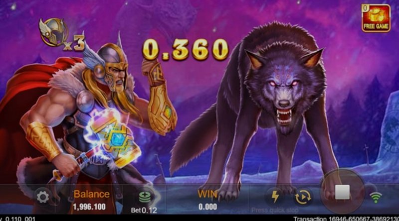 Играть Thor X от Tadagaming в казино 1Win