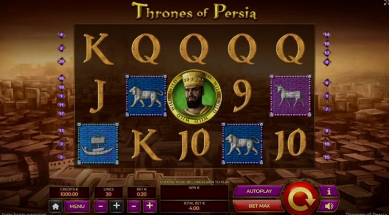 Играть Thrones Of Persia от Tomhorngaming в казино 1Win