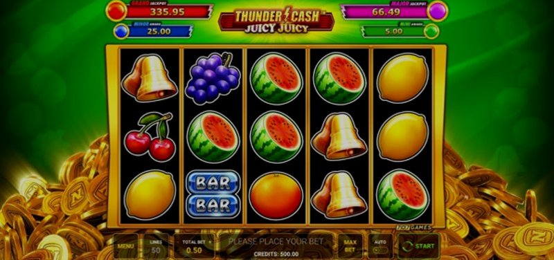 Играть Thunder Cash от Ainsworthgame в казино 1Win